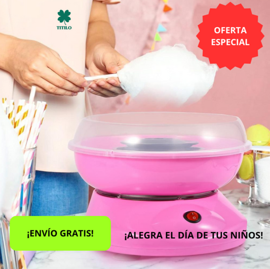 MINI MÁQUINA PORTÁTIL DE ALGODÓN DE AZÚCAR