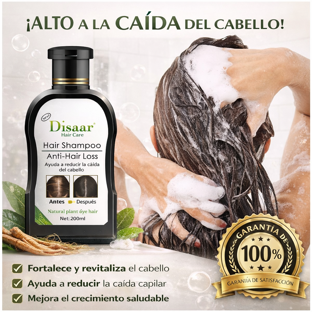 Shampoo Anticaída Disaar Hair Care 200 ml
