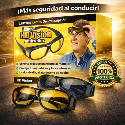 LENTES HD VISION PROTECCION CONDUCCION